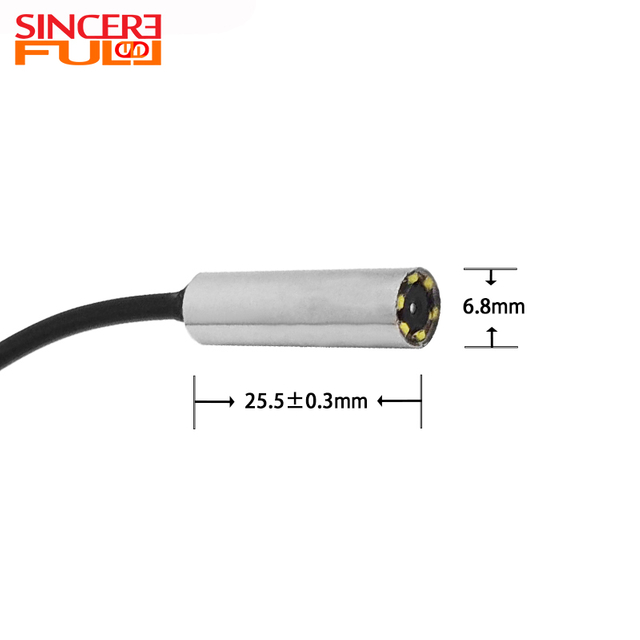 7mm USB Integrated Endoscope Camera Module
