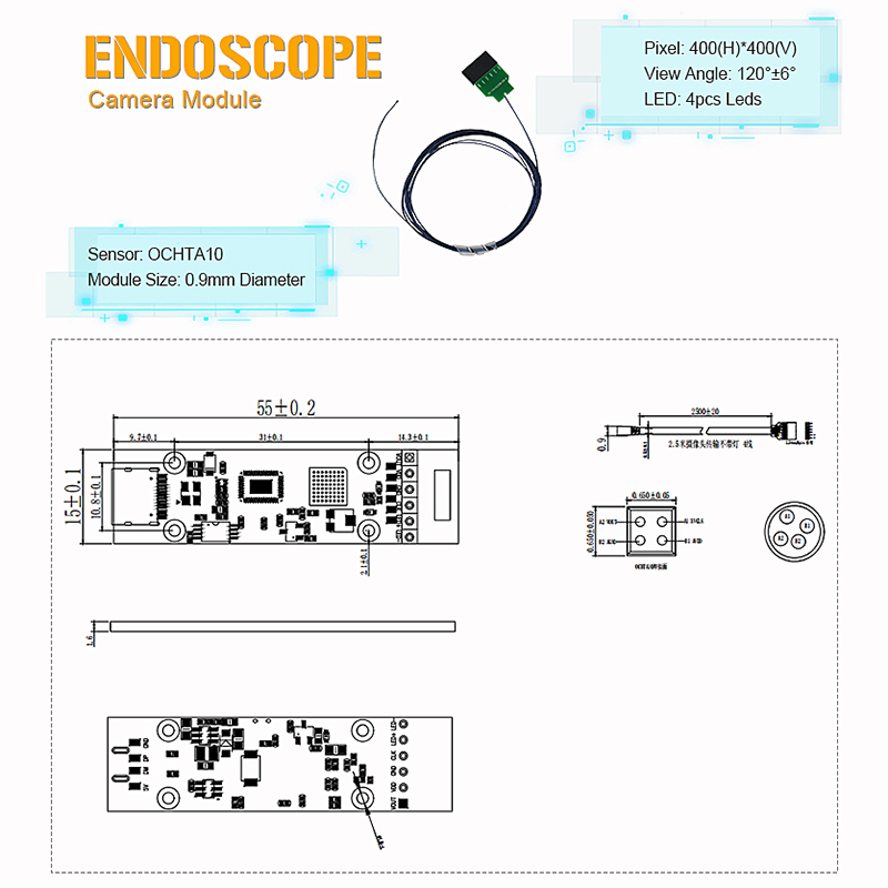 miniature inspection camera