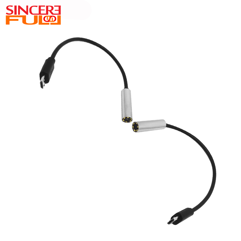 Precision borescope inspection camera module