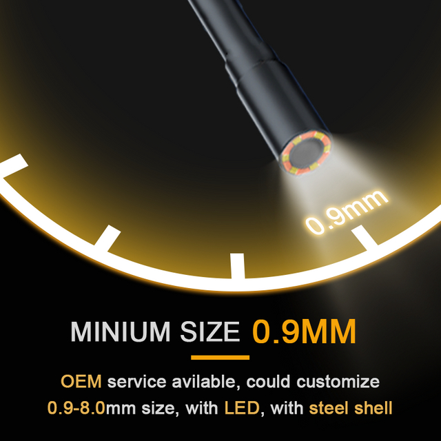 OV9734 D3.9 Type-C USB Endoscope Camera Module for OEM Device Integration